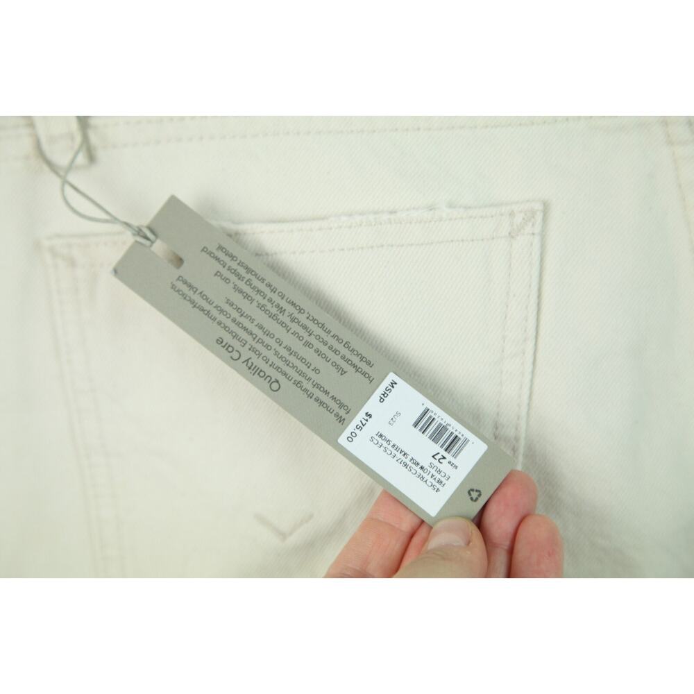 Hudson 27 Shorts Freya Low Rise Skater Jorts Minimal Casual Coastal Quiet Luxury - Picture 8 of 9